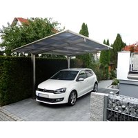 XIMAX Carport »Linea«, typ_60, BxT: 243,1 x 495,4 cm, Firsthöhe: 289 cm – silberfarben XIMAX Carport »Linea«, typ_60, BxT: 243,1 x 495,4 cm, Firsthöhe: 289 cm – silberfarben