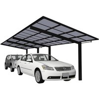 XIMAX Doppelcarport »Linea«, Typ 60, Außenmaß BxT: 272,6 x 982,6 cm, schwarz XIMAX Doppelcarport »Linea«, Typ 60, Außenmaß BxT: 272,6 x 982,6 cm, schwarz