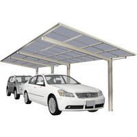 XIMAX Doppelcarport »Linea«, Typ 80, Außenmaß BxT: 272,6 x 982,6 cm, edelstahlfarben – silberfarben XIMAX Doppelcarport »Linea«, Typ 80, Außenmaß BxT: 272,6 x 982,6 cm, edelstahlfarben – silberfarben