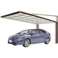 XIMAX Einzelcarport »MyPort Next«, Typ 60, Außenmaß BxT: 263 x 514,5 cm, sepiabraun XIMAX Einzelcarport »MyPort Next«, Typ 60, Außenmaß BxT: 263 x 514,5 cm, sepiabraun