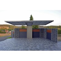 XIMAX Carport »Neo Typ 3150«, typ_90, BxT: 307,8 x 495 cm, Firsthöhe: 274,3 cm – silberfarben XIMAX Carport »Neo Typ 3150«, typ_90, BxT: 307,8 x 495 cm, Firsthöhe: 274,3 cm – silberfarben