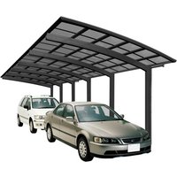 XIMAX Doppelcarport »Portoforte«, Typ 110, Außenmaß BxT: 270,4 x 982,6 cm, schwarz XIMAX Doppelcarport »Portoforte«, Typ 110, Außenmaß BxT: 270,4 x 982,6 cm, schwarz