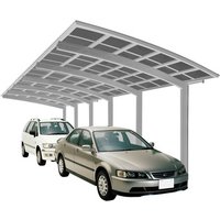 XIMAX Doppelcarport »Portoforte«, Typ 110, Außenmaß BxT: 270,4 x 982,6 cm, edelstahlfarben – silberfarben XIMAX Doppelcarport »Portoforte«, Typ 110, Außenmaß BxT: 270,4 x 982,6 cm, edelstahlfarben – silberfarben