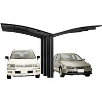 XIMAX Doppelcarport »Portoforte«, Typ 110, Außenmaß BxT: 543 x 495,4 cm, schwarz XIMAX Doppelcarport »Portoforte«, Typ 110, Außenmaß BxT: 543 x 495,4 cm, schwarz