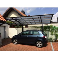 XIMAX Carport »Portoforte«, typ_80, BxT: 301,2 x 495,4 cm, Firsthöhe: 307,5 cm – braun XIMAX Carport »Portoforte«, typ_80, BxT: 301,2 x 495,4 cm, Firsthöhe: 307,5 cm – braun