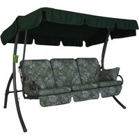 ANGERER FREIZEITMÖBEL Hollywoodschaukel »Comfort«, 3-Sitzer, inkl. Auflagen – gruen ANGERER FREIZEITMÖBEL Hollywoodschaukel »Comfort«, 3-Sitzer, inkl. Auflagen – gruen