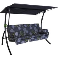 ANGERER FREIZEITMÖBEL Hollywoodschaukel »Dream«, 3-Sitzer, inkl. Auflagen – grau ANGERER FREIZEITMÖBEL Hollywoodschaukel »Dream«, 3-Sitzer, inkl. Auflagen – grau