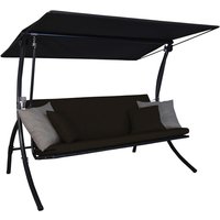 ANGERER FREIZEITMÖBEL Hollywoodschaukel »Motion Smart«, 3-Sitzer, inkl. Auflagen – braun ANGERER FREIZEITMÖBEL Hollywoodschaukel »Motion Smart«, 3-Sitzer, inkl. Auflagen – braun