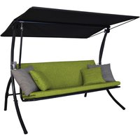 ANGERER FREIZEITMÖBEL Hollywoodschaukel »Motion Smart«, 3-Sitzer, inkl. Auflagen – gruen ANGERER FREIZEITMÖBEL Hollywoodschaukel »Motion Smart«, 3-Sitzer, inkl. Auflagen – gruen