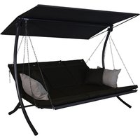 ANGERER FREIZEITMÖBEL Hollywoodschaukel »Swing«, 3-Sitzer, inkl. Auflagen – braun ANGERER FREIZEITMÖBEL Hollywoodschaukel »Swing«, 3-Sitzer, inkl. Auflagen – braun