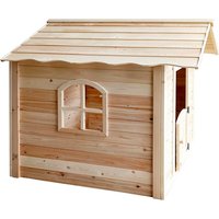HOME DELUXE Spielhaus, BxHxT: 118,2 x 132,5 x 111 cm, natur – beige Rabatt: 20 % HOME DELUXE Spielhaus, BxHxT: 118,2 x 132,5 x 111 cm, natur – beige Rabatt: 20 %