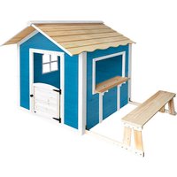 HOME DELUXE Spielhaus, BxHxT: 118,2 x 132,5 x 111 cm, blau Rabatt: 20 % HOME DELUXE Spielhaus, BxHxT: 118,2 x 132,5 x 111 cm, blau Rabatt: 20 %