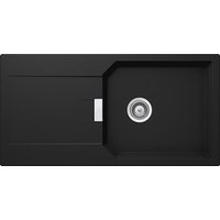 SCHOCK Küchenspüle »Manhattan D-100L-A«, onyx, rechteckig, Granit/Komposit-Kunststein/Quarzstein – schwarz – Rabatt: 33 % SCHOCK Küchenspüle »Manhattan D-100L-A«, onyx, rechteckig, Granit/Komposit-Kunststein/Quarzstein – schwarz – Rabatt: 33 %