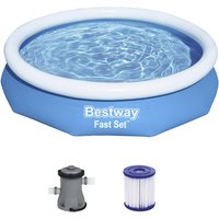 BESTWAY Pool, blau, ØxH: 305 x 66 cm Rabatt: 17 % BESTWAY Pool, blau, ØxH: 305 x 66 cm Rabatt: 17 %