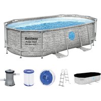 BESTWAY Pool, steinfarben, BxHxL: 220 x 100 x 427 cm – grau Rabatt: 17 % BESTWAY Pool, steinfarben, BxHxL: 220 x 100 x 427 cm – grau Rabatt: 17 %