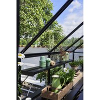 HALLS Regal, Aluminium, schwarz HALLS Regal, Aluminium, schwarz