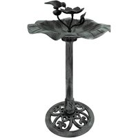 NOOR living Vogeltränke, Höhe: 81 cm, Kunststoff, grau/silberfarben NOOR living Vogeltränke, Höhe: 81 cm, Kunststoff, grau/silberfarben