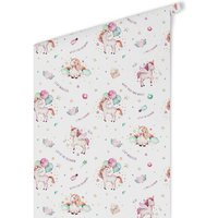 K&L Wall Art Vliestapete »Kinder Vliestapete«, Mädchen Geburtstag Einhorn, mehrfarbig, matt – bunt K&L Wall Art Vliestapete »Kinder Vliestapete«, Mädchen Geburtstag Einhorn, mehrfarbig, matt – bunt