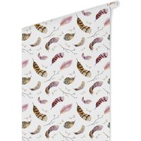 K&L Wall Art Vliestapete »Kinder Vliestapete«, Federn Boho Deko Indianer, mehrfarbig, matt – bunt K&L Wall Art Vliestapete »Kinder Vliestapete«, Federn Boho Deko Indianer, mehrfarbig, matt – bunt