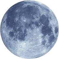 K&L Wall Art Vliestapete »Runde Vliestapete«, Mond Planet Vollmond Kinder, mehrfarbig, matt – bunt K&L Wall Art Vliestapete »Runde Vliestapete«, Mond Planet Vollmond Kinder, mehrfarbig, matt – bunt