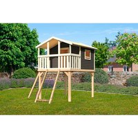 AKUBI Kinderspielgerät, BxHxT: 198 x 309 x 244 cm, terragrau AKUBI Kinderspielgerät, BxHxT: 198 x 309 x 244 cm, terragrau