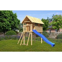 AKUBI Kinderspielgerät, BxHxT: 121 x 325 x 235 cm, natur – braun AKUBI Kinderspielgerät, BxHxT: 121 x 325 x 235 cm, natur – braun