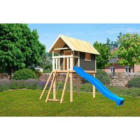 AKUBI Kinderspielgerät, BxHxT: 120 x 325 x 244 cm, terragrau AKUBI Kinderspielgerät, BxHxT: 120 x 325 x 244 cm, terragrau