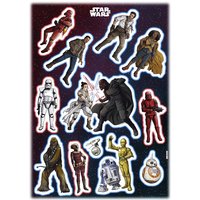 KOMAR Dekosticker »Star Wars Heroes Villains«, BxH: 50 x 70 cm – bunt Rabatt: 13 % KOMAR Dekosticker »Star Wars Heroes Villains«, BxH: 50 x 70 cm – bunt Rabatt: 13 %