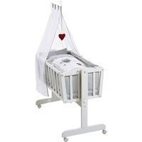 roba Wiegenset, Textil/Polyester, weiß – weiss roba Wiegenset, Textil/Polyester, weiß – weiss