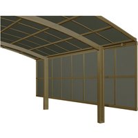 XIMAX Carport Zubehör »Seitenwand«, B x H: 6 x 199,5 cm, bronzefarben – braun XIMAX Carport Zubehör »Seitenwand«, B x H: 6 x 199,5 cm, bronzefarben – braun
