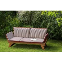 MERXX Liegenbank, Holz, 2-Sitzer, BxHxT: 202 x 77 x 62,5 cm – braun Rabatt: 17 % MERXX Liegenbank, Holz, 2-Sitzer, BxHxT: 202 x 77 x 62,5 cm – braun Rabatt: 17 %