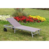MERXX Gartenliege »Tessin«, Aluminium, inkl. Auflage – silberfarben Rabatt: 17 % MERXX Gartenliege »Tessin«, Aluminium, inkl. Auflage – silberfarben Rabatt: 17 %