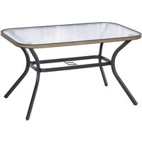 MERXX Gartentisch »Ravenna«, BxHxT: 85 x 74 x 150 cm, Tischplatte: Sicherheitsglas – grau Rabatt: 17 % MERXX Gartentisch »Ravenna«, BxHxT: 85 x 74 x 150 cm, Tischplatte: Sicherheitsglas – grau Rabatt: 17 %