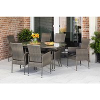 MERXX Gartenmöbelset »Sevilla«, 6 Sitzplätze, Stahl/Kunststoff, inkl. Auflagen – beige Rabatt: 17 % MERXX Gartenmöbelset »Sevilla«, 6 Sitzplätze, Stahl/Kunststoff, inkl. Auflagen – beige Rabatt: 17 %