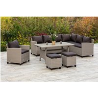 MERXX Gartenmöbelset »Palma«, 9 Sitzplätze, Stahl/Kunststoff, inkl. Auflagen – beige Rabatt: 17 % MERXX Gartenmöbelset »Palma«, 9 Sitzplätze, Stahl/Kunststoff, inkl. Auflagen – beige Rabatt: 17 %