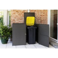 MERXX Mülltonnenbox, BxHxT: 75,5 x 120,5 x 153 cm Rabatt: 17 % MERXX Mülltonnenbox, BxHxT: 75,5 x 120,5 x 153 cm Rabatt: 17 %