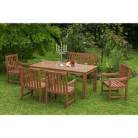 MERXX Gartenmöbelset »Santos«, 6 Sitzplätze, Eukalyptusholz – beige Rabatt: 17 % MERXX Gartenmöbelset »Santos«, 6 Sitzplätze, Eukalyptusholz – beige Rabatt: 17 %