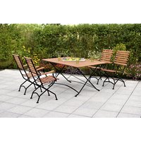 MERXX Gartenmöbelset »Schlossgarten«, 4 Sitzplätze, Eukalyptusholz – schwarz Rabatt: 20 % MERXX Gartenmöbelset »Schlossgarten«, 4 Sitzplätze, Eukalyptusholz – schwarz Rabatt: 20 %