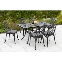MERXX Gartenmöbelset »Rhodos«, 6 Sitzplätze, Aluminium, inkl. Auflagen – grau Rabatt: 17 % MERXX Gartenmöbelset »Rhodos«, 6 Sitzplätze, Aluminium, inkl. Auflagen – grau Rabatt: 17 %