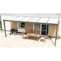 GARDENDREAMS Terrassenüberdachung »Expert«, BxT: 600 x 200 cm, grau / RAL9007 GARDENDREAMS Terrassenüberdachung »Expert«, BxT: 600 x 200 cm, grau / RAL9007