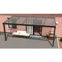 GARDENDREAMS Terrassenüberdachung »Legend«, BxT: 500 x 200 cm, anthrazit / RAL7016 – grau GARDENDREAMS Terrassenüberdachung »Legend«, BxT: 500 x 200 cm, anthrazit / RAL7016 – grau