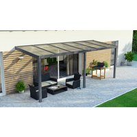 GARDENDREAMS Terrassenüberdachung »Legend«, BxT: 600 x 200 cm, anthrazit / RAL7016 – grau GARDENDREAMS Terrassenüberdachung »Legend«, BxT: 600 x 200 cm, anthrazit / RAL7016 – grau