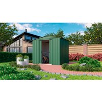 Globel Gerätehaus »Dream«, Stahl, Satteldach, 4,1 m², BxT: 245 x 185 cm, jade – gruen Rabatt: 13 % Globel Gerätehaus »Dream«, Stahl, Satteldach, 4,1 m², BxT: 245 x 185 cm, jade – gruen Rabatt: 13 %