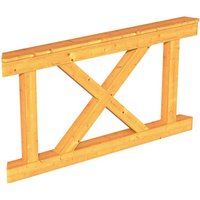 SKANHOLZ Brüstung, BxH: 78,5 x 84 cm, natur, Holz SKANHOLZ Brüstung, BxH: 78,5 x 84 cm, natur, Holz