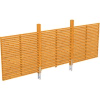 SKANHOLZ Rückwand, Breite: 550 cm, eiche hell SKANHOLZ Rückwand, Breite: 550 cm, eiche hell