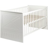 roba Kinderbett, (BxL): 77,5 cm x 142 cm, Holz, weiß – weiss roba Kinderbett, (BxL): 77,5 cm x 142 cm, Holz, weiß – weiss