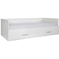roba Tagesbett, (BxL): 97,5 cm x 207 cm, Holz, weiß – weiss (Rabatt: 6 %) roba Tagesbett, (BxL): 97,5 cm x 207 cm, Holz, weiß – weiss (Rabatt: 6 %)