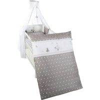 roba Kinderbettgarnitur »Indibär«, Baumwolle, grau (Rabatt: 8 %) roba Kinderbettgarnitur »Indibär«, Baumwolle, grau (Rabatt: 8 %)