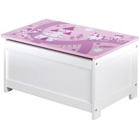 roba Spielzeugtruhe, weiß, rosa, 2 – 10 Jahre roba Spielzeugtruhe, weiß, rosa, 2 – 10 Jahre