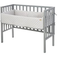 roba Beistellbett, (BxL): 47 cm x 99,5 cm, Holz, taupe – braun roba Beistellbett, (BxL): 47 cm x 99,5 cm, Holz, taupe – braun